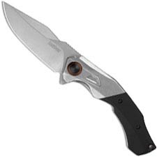 Kershaw Payout 2075 - SpeedSafe Assist - Stonewash D2 Clip Point - Black G10 and Stainless Steel - Flipper Folder