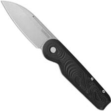 Kershaw Platform 2090 - Beadblast Sheepfoot - Black GFN and SS - Nail Clipper - Slip Joint Folder