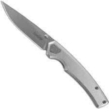 Kershaw 2131 Epistle EDC Bead Blast Drop Point Aluminum Handle Liner Lock Folding Knife