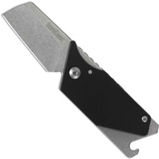 Kershaw Pub 4036BLK Knife Dmitry Sinkevich Bottle Opener Multi Tool Black Aluminum