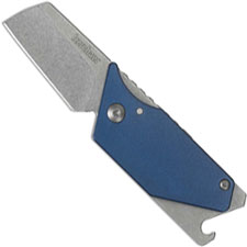 Kershaw Pub 4036BLU Knife Dmitry Sinkevich Bottle Opener Multi Tool Blue Aluminum