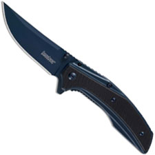 Kershaw 8320 Outright Blue Upswept Blade Blue Steel and Black G10 SpeedSafe Flipper Folder