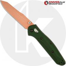 MODIFIED Benchmade 940 Osborne Knife - CopperWash - Aluminum Handle