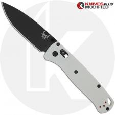 MODIFIED Benchmade Bugout 535BK Knife + KP White Bone G10 Scales