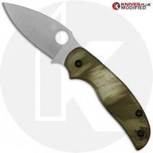 MODIFIED Spyderco Sage 5 Lightweight - MagnaCut - AWT Aggressive Agent Custom Anodized Scales