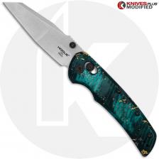 MODIFIED Hogue Deka - MagnaCut Wharncliffe - AWT Custom Archon Anodized Scales