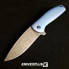 MODIFIED Kizer Gemini Knife - ANO - ACID WASH BLADE