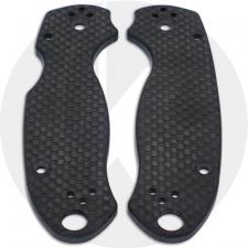 KP Custom Carbon Fiber Scales for Spyderco Para 3 Knife