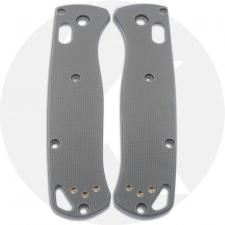 KP Custom G10 Scales for Benchmade Bugout Knife - Gray