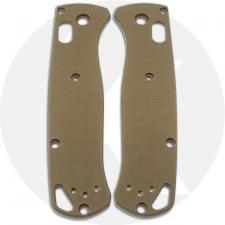 KP Custom G10 Scales for Benchmade Bugout Knife - Desert Tan