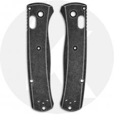 Benchmade Bugout Blackwash Titanium Scales - No Lanyard - Deep Chamfer - KP Produced