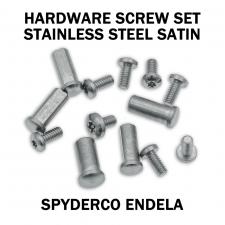 Replacement Hardware Kit for Spyderco Endela - Stainless Steel - Satin