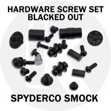 Replacement Hardware Screw Set for Spyderco Smock Knife - Stainless Steel - Blacked Out