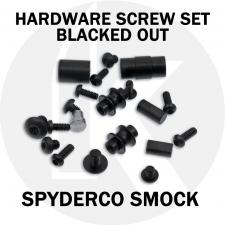 Replacement Hardware Screw Set for Spyderco Smock Knife - Stainless Steel - Blacked Out