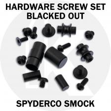 Replacement Hardware Screw Set for Spyderco Smock Knife - Stainless Steel - Blacked Out