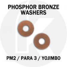 Replacement Washers For Spyderco Para Military 2, Para 3, Yojimbo, and Manix Knives
