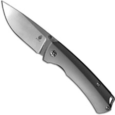 Kizer T1 Ki3490 Uli Hennicke EDC Frame Lock Folder Drop Point with Titanium Handle