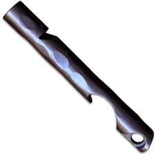 Kizer Siren I T106A2 EDC Emergency Whistle Bottle Opener Tool Blue Titanium