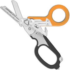 Leatherman Raptor Rescue Tool 832154 6 Function Medical Shears Multi Tool Black and Orange GFN Grips