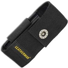 Leatherman Medium Sheath with Pockets 934932 Black Nylon Fits Wave, Charge, SkeleTool and More Leatherman Tools