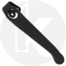 LynchNW Spyderco Titanium Deep Carry Pocket Clip - Long - Black Cerakote