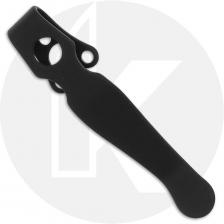 LynchNW Spyderco Shaman Titanium Deep Carry Pocket Clip - Black Cerakote