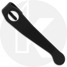 LynchNW Spyderco Titanium Wire Deep Carry Pocket Clip - Black Cerakote