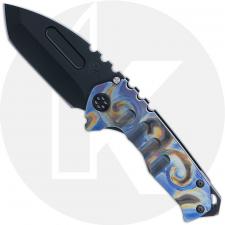 Medford Praetorian Genesis T - PVD S45VN Tanto - Flamed Rip Curl / PVD Ti - Frame Lock Folder - USA Made