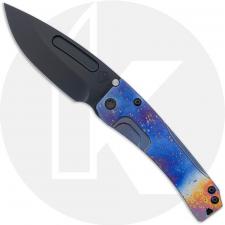 Medford Slim Midi - PVD S45VN Drop Point - Solar Flare / PVD Ti - Frame Lock Folder - USA Made