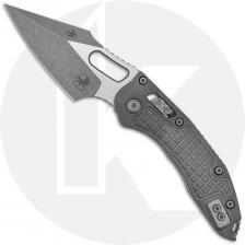 Microtech Stitch RAM-LOK Knife - Signature Series - Apocalyptic Bohler M390MK Spear Point - Apocalyptic Frag Pattern Titanium