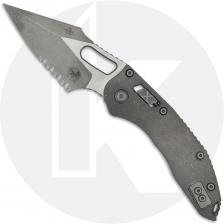 Microtech Stitch RAM-LOK Knife - Signature Series - Apocalyptic Bohler M390MK Spear Point - Apocalyptic Slab Titanium