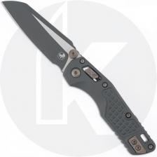 Microtech MSI Mini RAM-LOK Knife - 2-Tone M390MK Sheepsfoot - Storm Cerakote Frag Pattern Aluminum