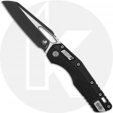 Microtech MSI RAM-LOK Knife - 2-Tone Sheepsfoot Bohler M390MK - Fluted Black Polymer