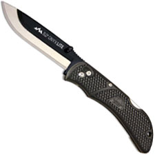 Outdoor Edge OX-30 Onyx-Lite Knife Lockback Folder with Replaceable Blades and Grivory Handle