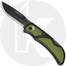 Outdoor Edge RazorWork RCG25-2C - 2.5 Inch Replaceable Blades - Black GFN/OD Green TPR Handle
