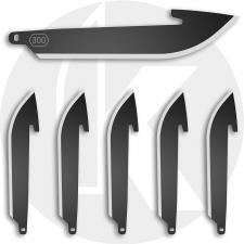 Outdoor Edge RR30K-6C 300 Razorsafe Black-Oxide Replacement Blade Set - Fits any 3-Inch Razor Knife