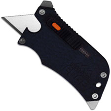 Outdoor Edge SlideWinder - Compact 4 Function Utility Knife Multi Tool - Black Handle SWK-30C