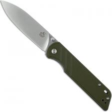 QSP Parrot Knife QS102-B - Satin D2 Spear Point - OD G10 - Liner Lock Folder