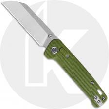 QSP Penguin Glyde Lock QS130GL-B1 Knife - 2-Tone 14C28N Sheepsfoot - OD Green FRN
