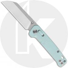 QSP Penguin Glyde Lock QS130GL-D1 Knife - 2-Tone 14C28N Sheepsfoot - Ice Cream Blue FRN