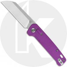 QSP Penguin Glyde Lock QS130GL-E1 Knife - 2-Tone 14C28N Sheepsfoot - Purple FRN