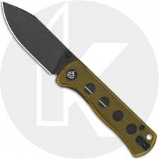QSP Canary Folder QS150-J2 Knife - Blackwash 14C28N Drop Point - Ultem