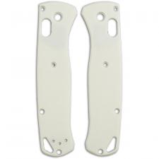 RC BladeWorks Custom Micarta Scales for Benchmade Bugout Knife - White - USA Made