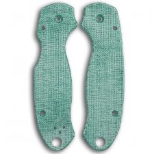 RC BladeWorks Custom TeroTuf Scales for Spyderco Para 3 Knife - Green - USA Made