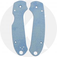 Ripps Garage Tech Tero Tuf Scales for Spyderco Para 3 Skinny MOD - Blue