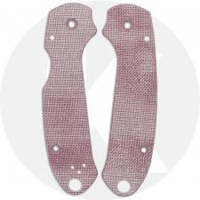 Ripps Garage Tech Tero Tuf Scales for Spyderco Para 3 Skinny MOD - Maroon