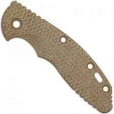 Hinderer Knives XM-18 3.5 Inch Knife - Textured Natural Micarta Replacement Handle Scale