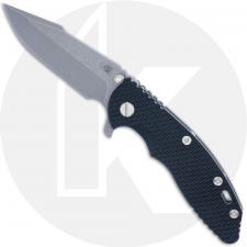Rick Hinderer XM-18 3.5 Inch Knife - S45VN Harpoon Spanto - Working Finish - Black G10