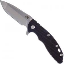 Rick Hinderer XM-18 3.5 Inch Knife - S45VN Spanto - Stonewash Finish - Black G10