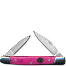 Roper Mini Muskrat Knife, Smooth Pink Bone Handle, RP-7P